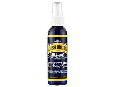 Amish Origins Spray Pain Reliever 3.5 oz  